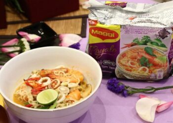 Inilah dia Mi Tom Yam Seafood Putih Premium. Foto - Arkib Wanista